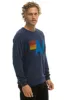 LOGO SWEATSHIRT - NAVY sold by Aviator Nation