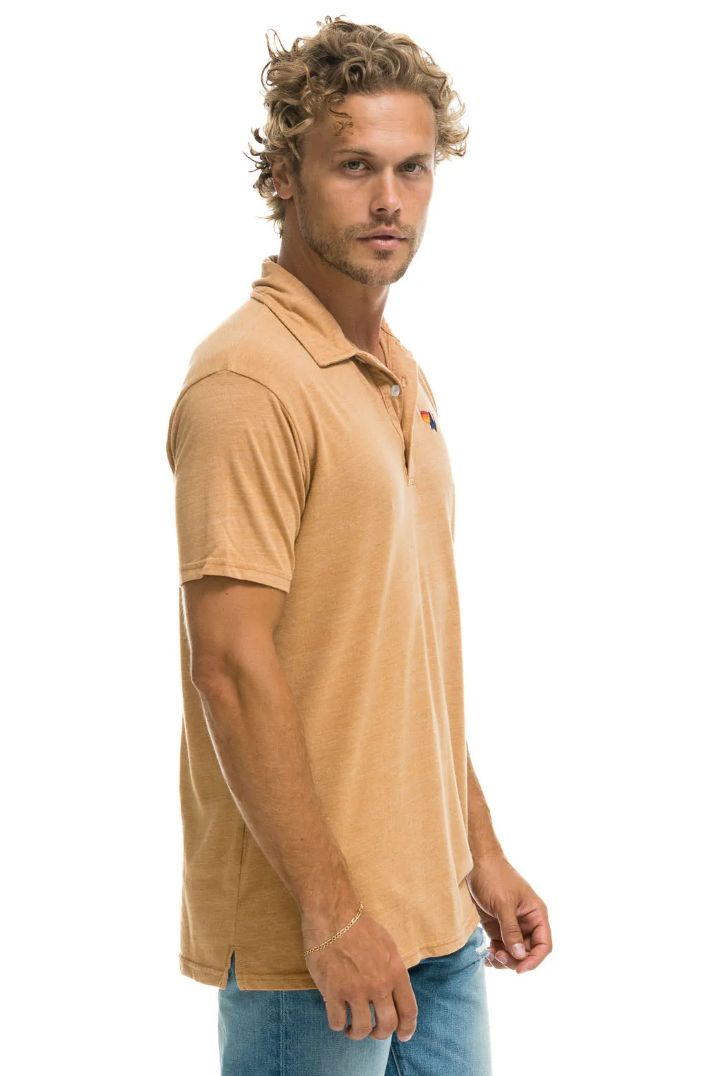 AVIATOR NATION POLO - KHAKI sold by Aviator Nation product image thumbnail 4