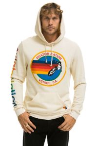 AVIATOR NATION PULLOVER HOODIE - VINTAGE WHITE sold by Aviator Nation