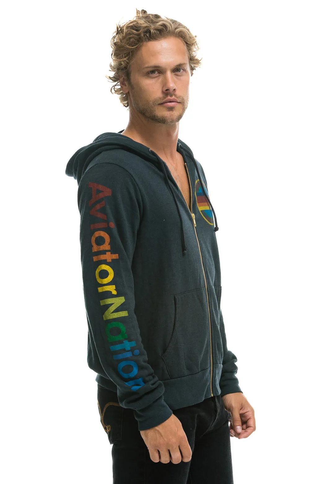 AVIATOR NATION HOODIE - CHARCOAL sold by Aviator Nation product image thumbnail 5