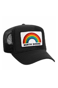 NORTH SHORE RAINBOW TRUCKER HAT sold by Aviator Nation