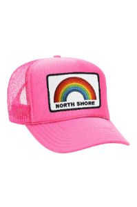 NORTH SHORE RAINBOW TRUCKER HAT sold by Aviator Nation