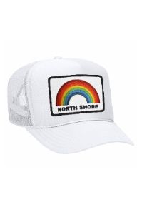 NORTH SHORE RAINBOW TRUCKER HAT sold by Aviator Nation