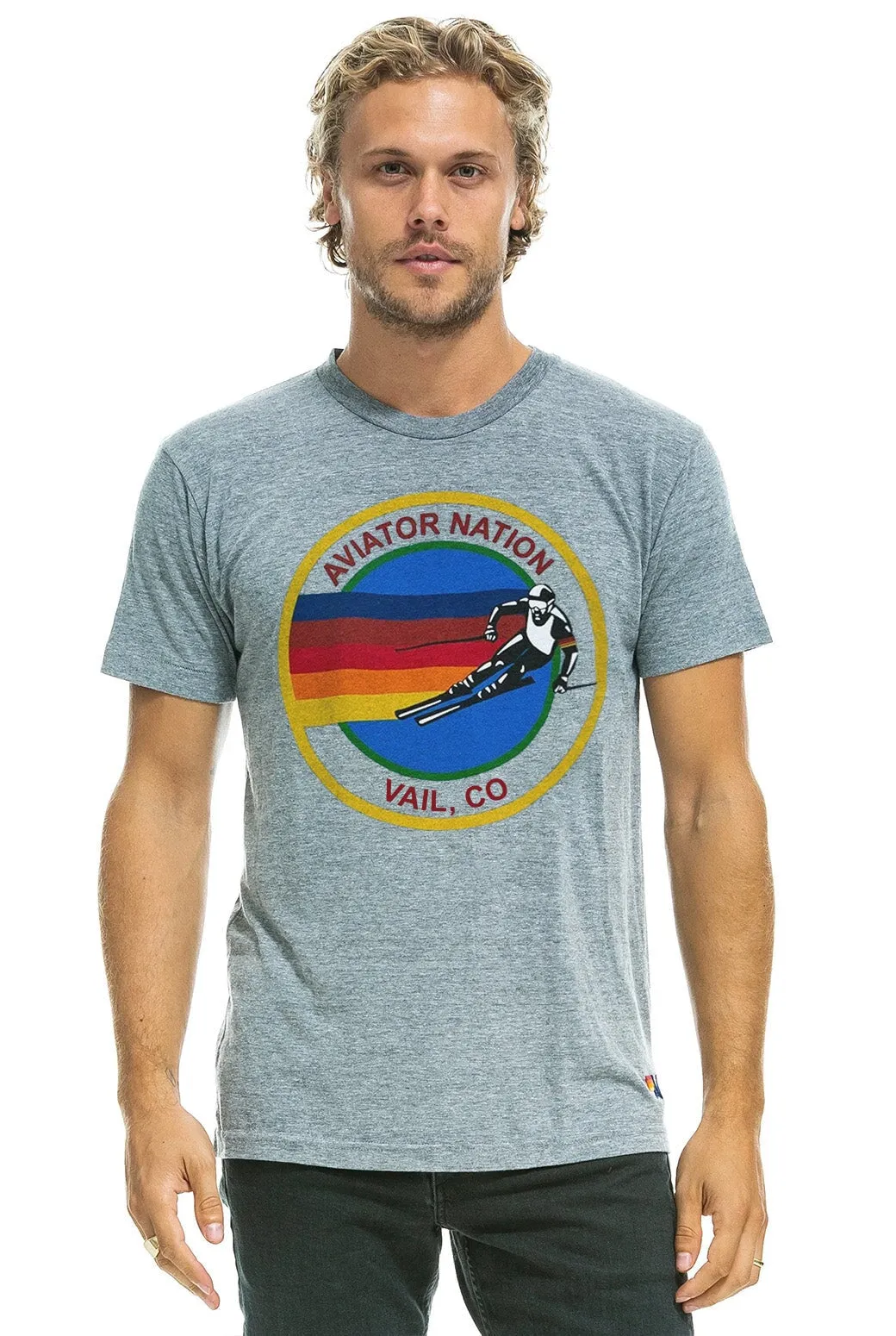 AVIATOR NATION VAIL TEE - HEATHER sold by Aviator Nation product image thumbnail 2