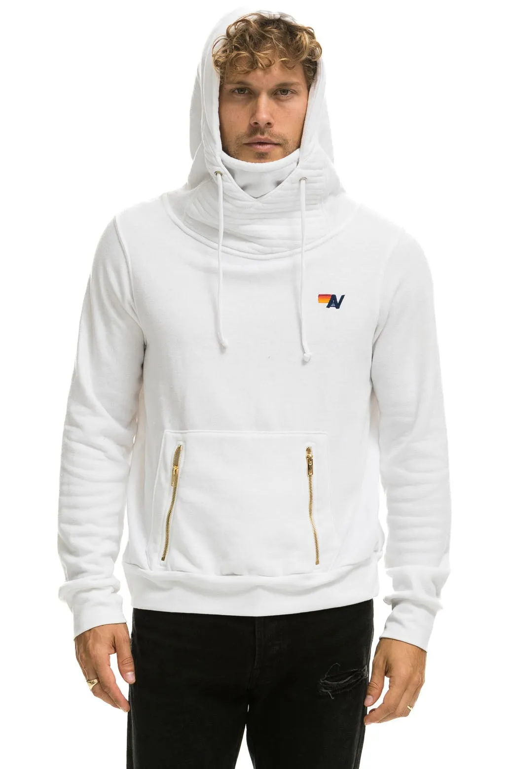 NINJA PULLOVER HOODIE - WHITE sold by Aviator Nation product image thumbnail 2