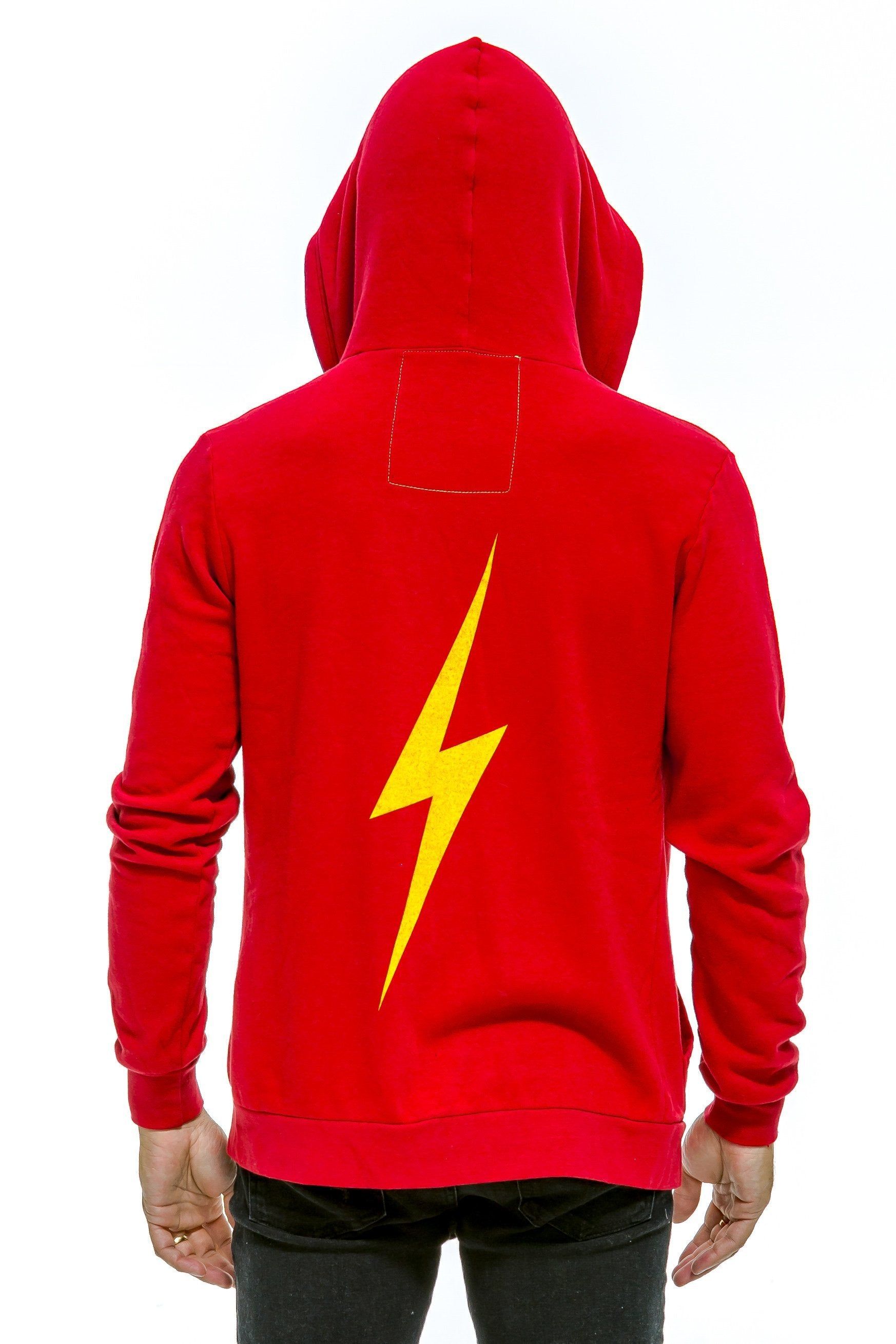 BOLT HOODIE - RED sold by Aviator Nation