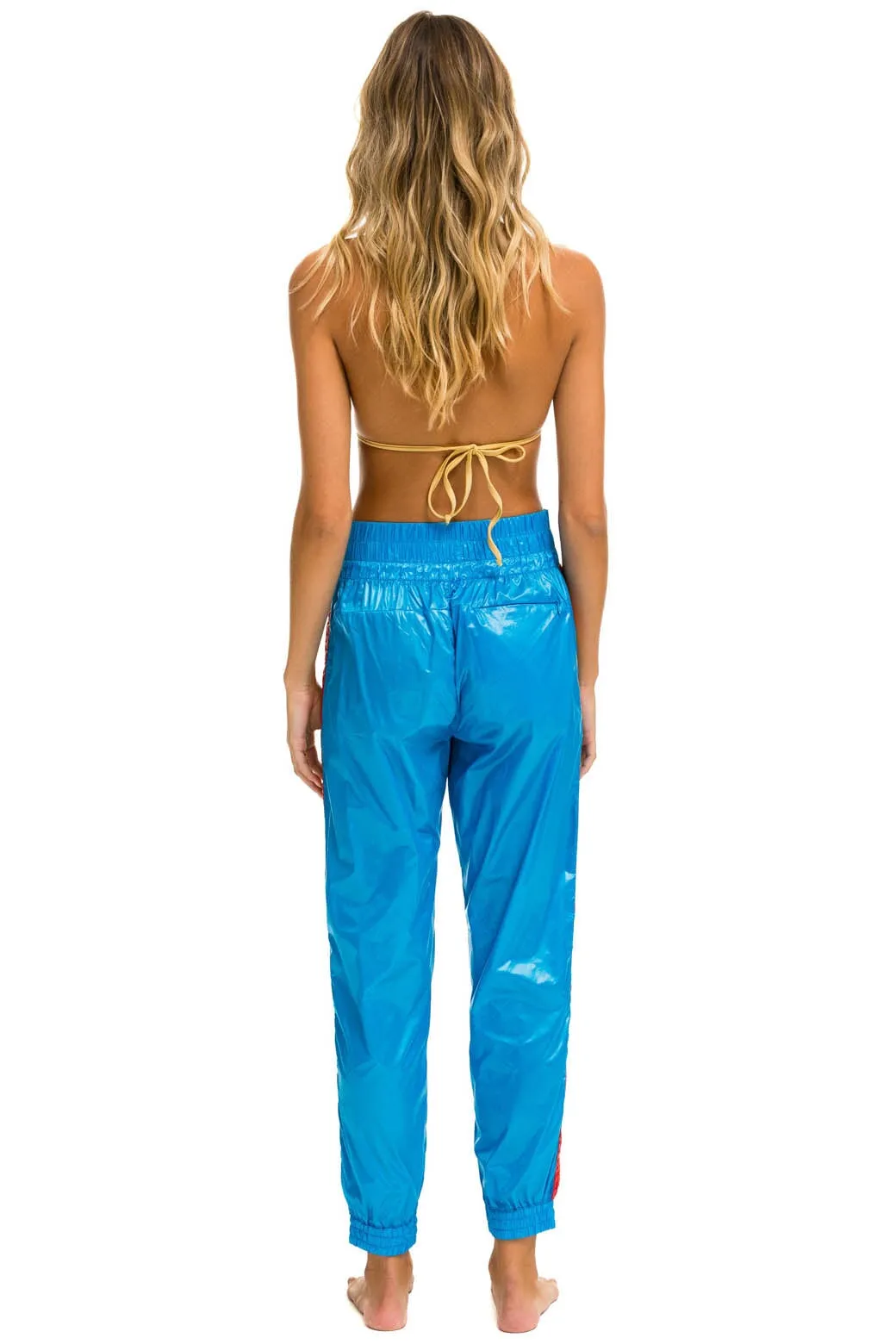 5 STRIPE HI RISE WIND PANT - DRESDEN sold by Aviator Nation product image thumbnail 4