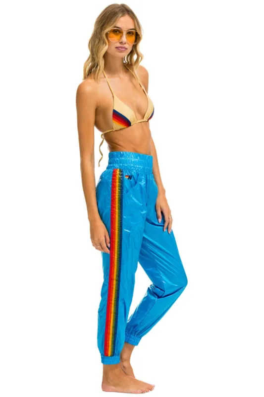 5 STRIPE HI RISE WIND PANT - DRESDEN sold by Aviator Nation