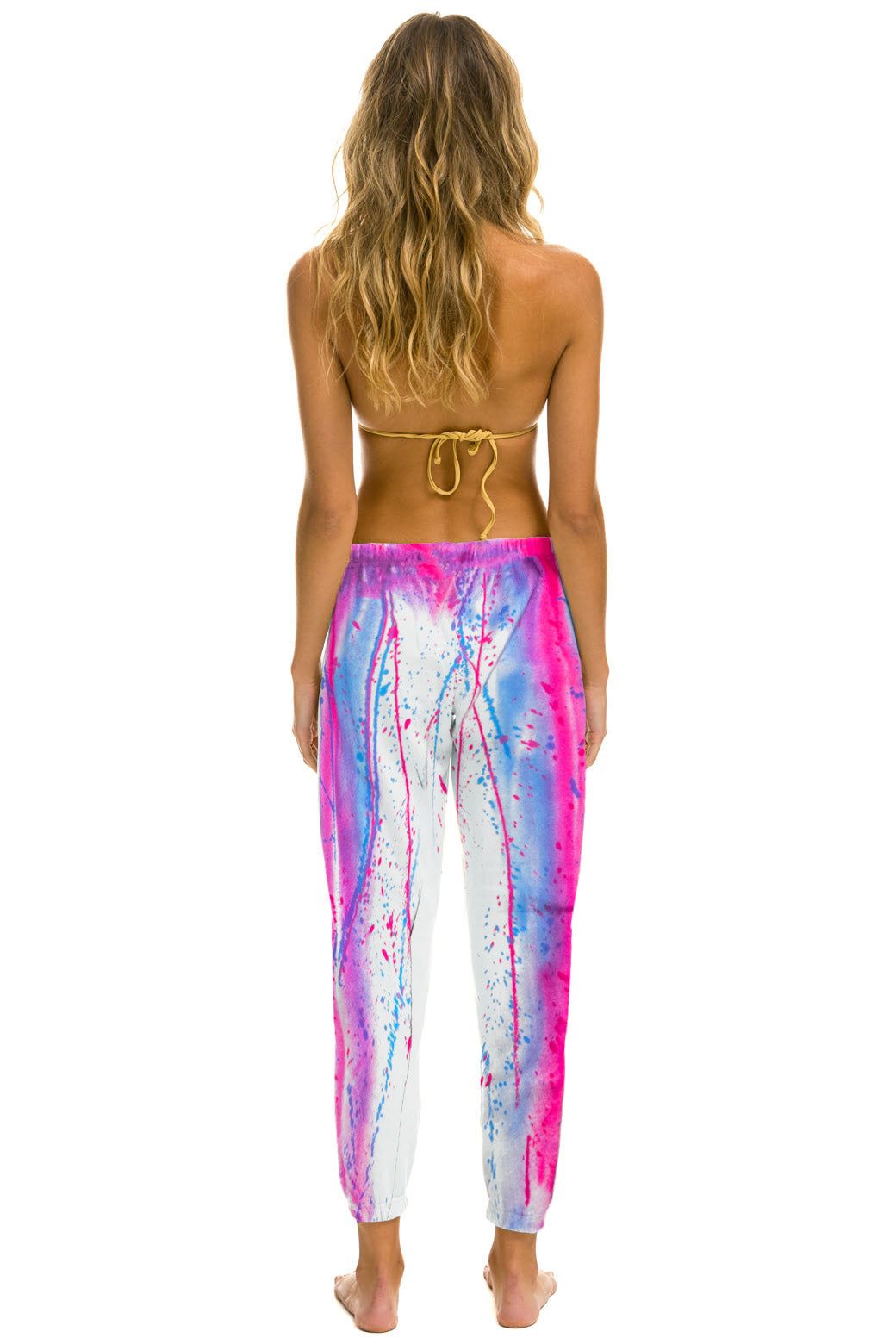 ARTIST COLLECTION SWEATPANTS - PINK // PURPLE sold by Aviator Nation product image thumbnail 2
