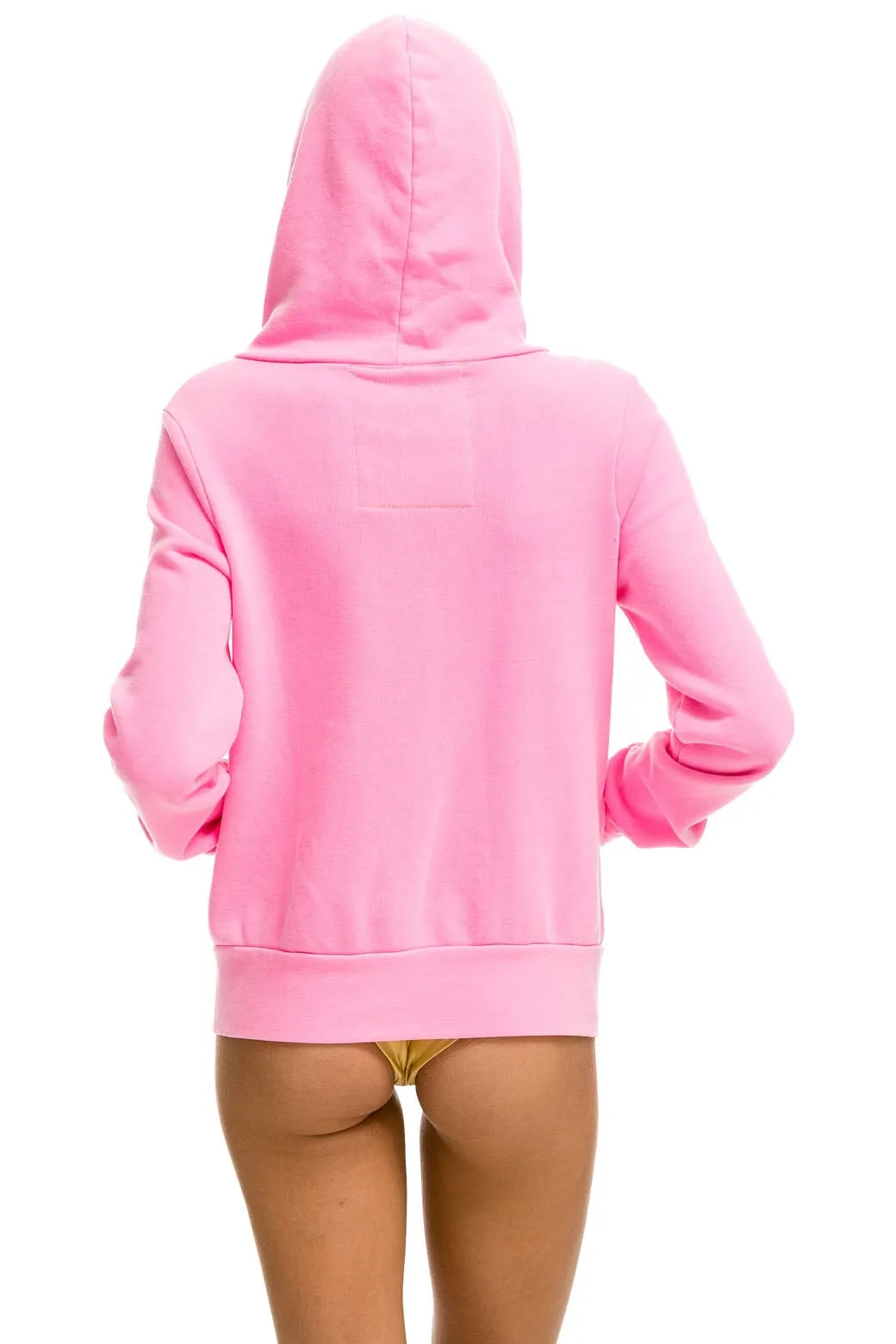 5 STRIPE HOODIE - NEON PINK // YELLOW // PURPLE sold by Aviator Nation product image thumbnail 4