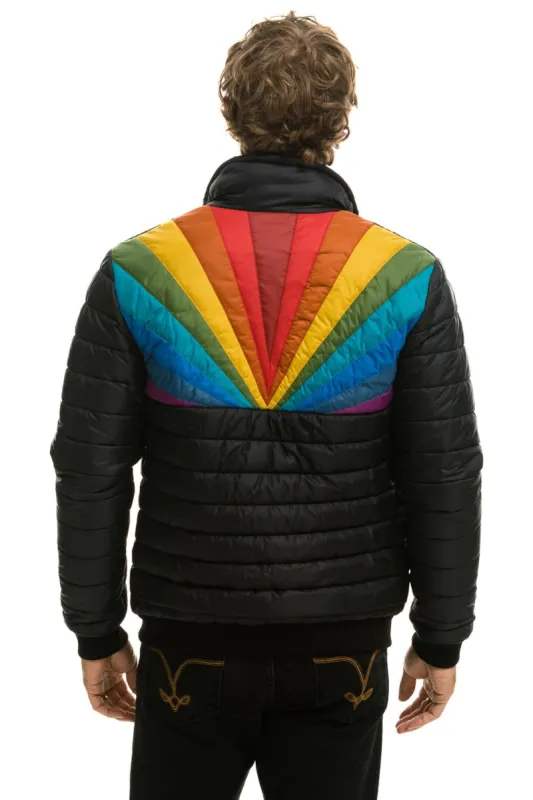 SUNBURST JACKET - BLACK made by Aviator Nation