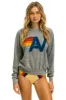 LOGO SWEATSHIRT - HEATHER GREY sold by Aviator Nation