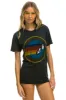 SIGNATURE AUSTIN TEE - CHARCOAL sold by Aviator Nation