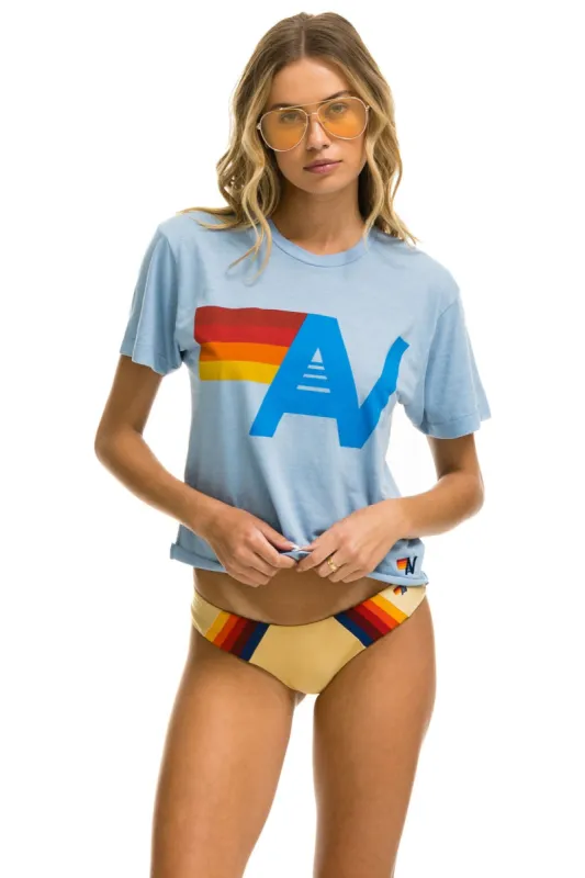 LOGO BOYFRIEND TEE - ICE sold by Aviator Nation