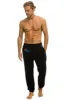 LOGO SWEATPANTS - BLACK sold by Aviator Nation