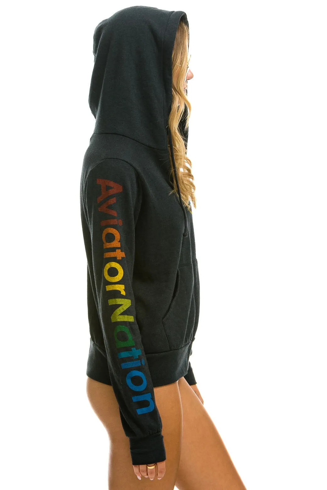 AVIATOR NATION SAN FRANCISCO HOODIE - CHARCOAL sold by Aviator Nation product image thumbnail 3