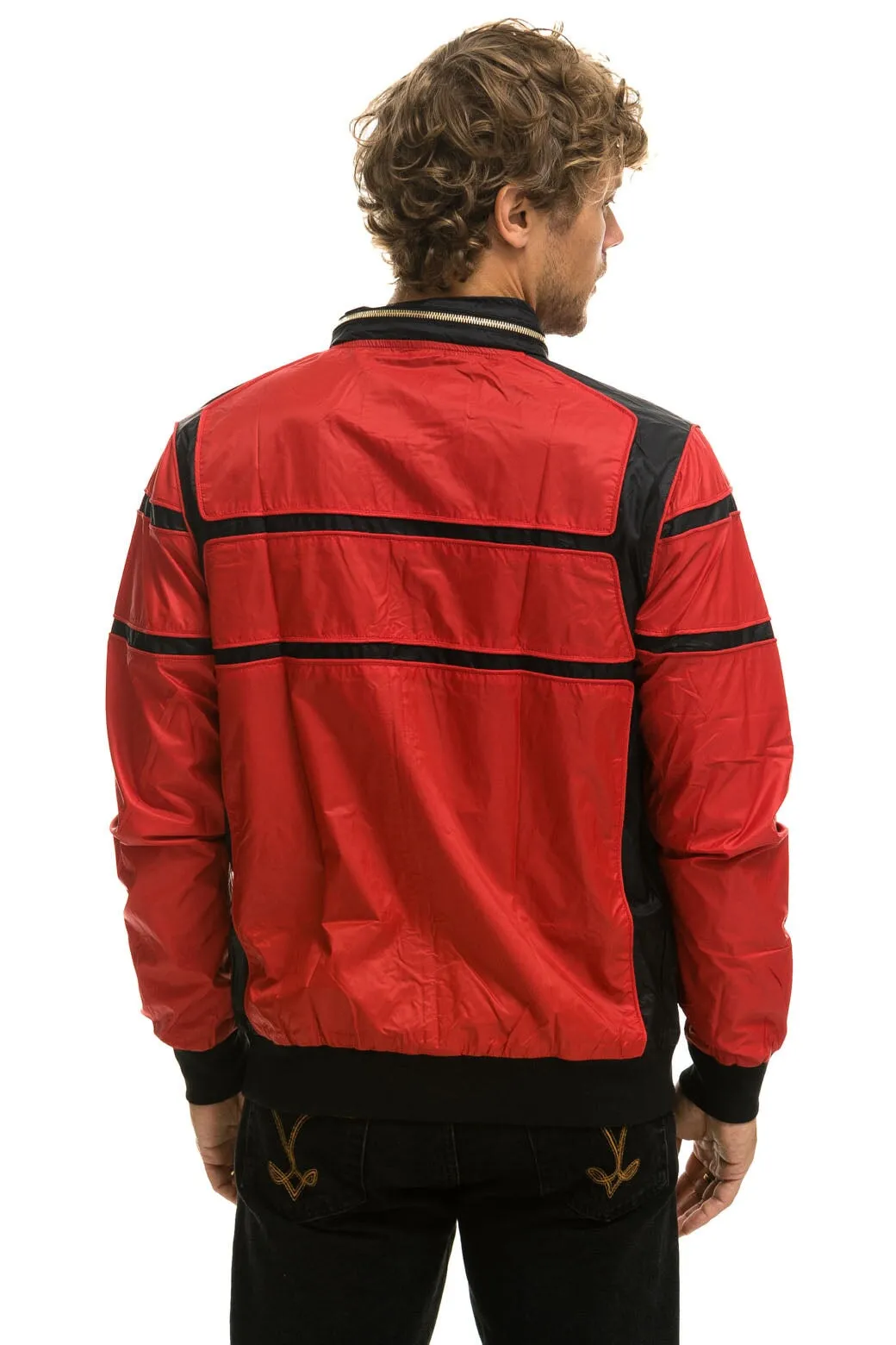 RACER JACKET - CHERRY sold by Aviator Nation product image thumbnail 5