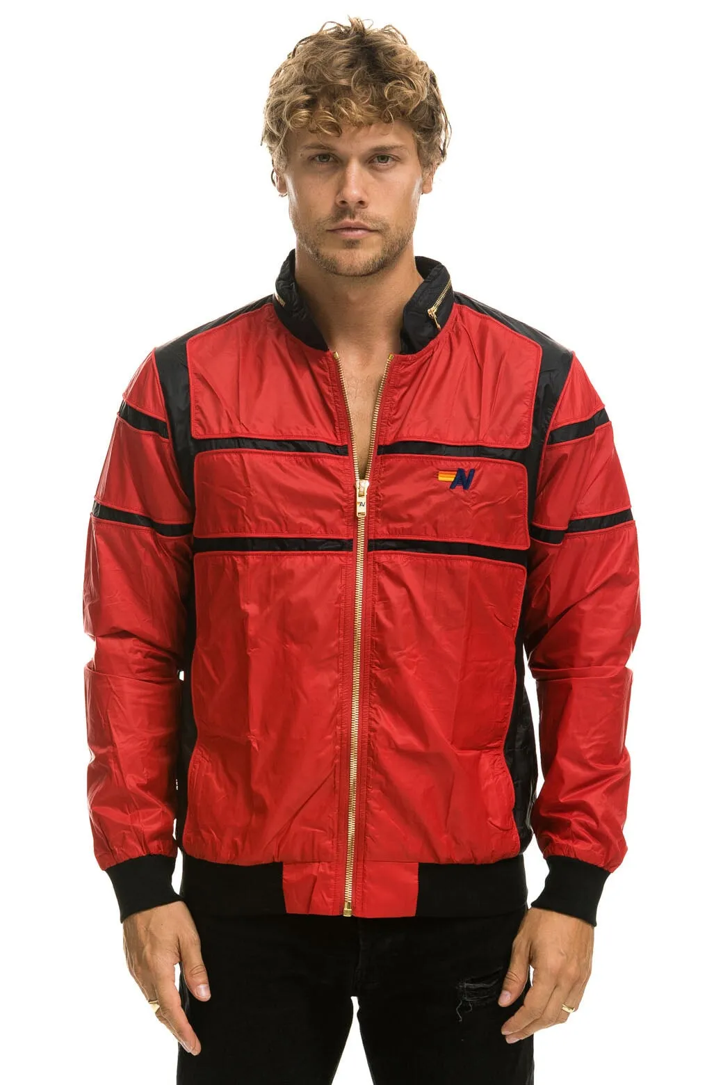 RACER JACKET - CHERRY sold by Aviator Nation product image thumbnail 3