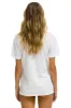 LOCALS ONLY TEE - WHITE sold by Aviator Nation