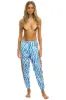 CLASSIC VELVET SWEATPANTS - BLUE TIGER sold by Aviator Nation