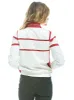 RACER JACKET - WHITE // CHERRY sold by Aviator Nation