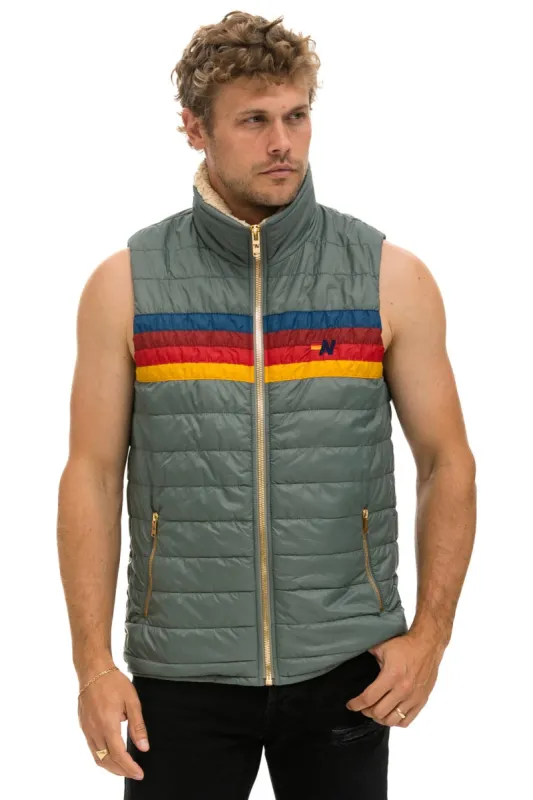MEN'S 4 STRIPE VEST - SEDONA sold by Aviator Nation
