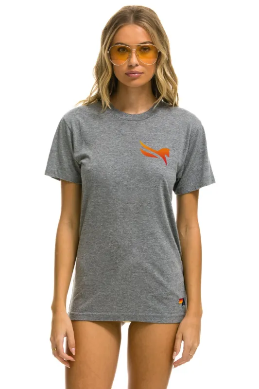 PEGASUS 2024 CREW TEE - HEATHER GREY sold by Aviator Nation