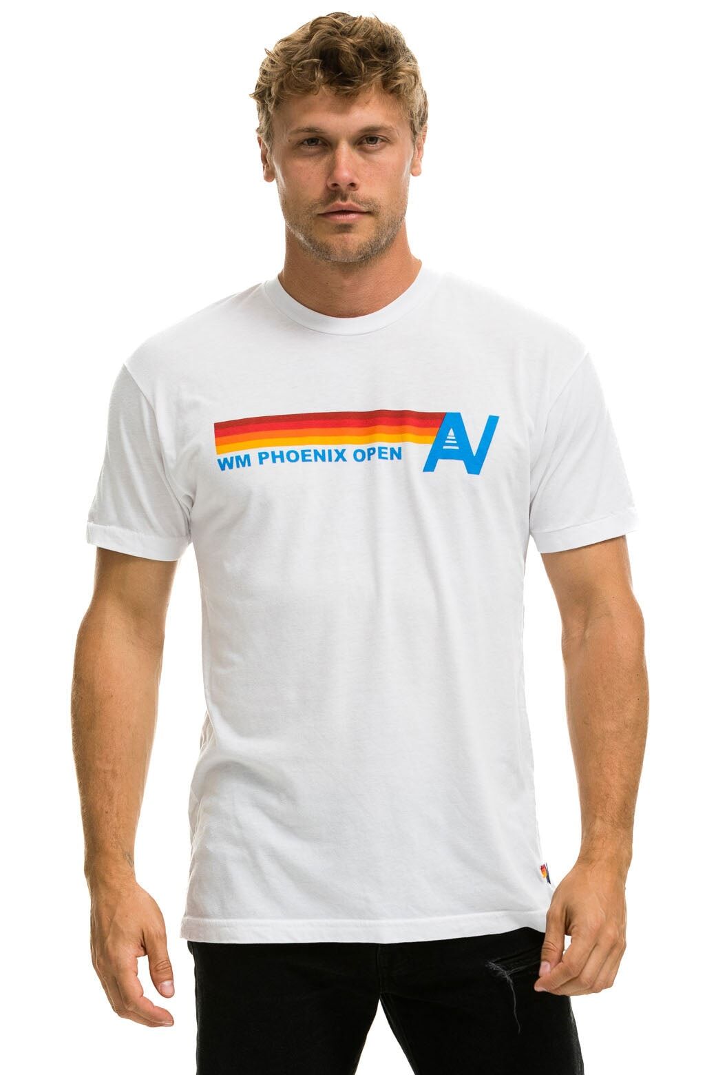 WM PHOENIX OPEN 2023 TEE - WHITE sold by Aviator Nation product image thumbnail 2