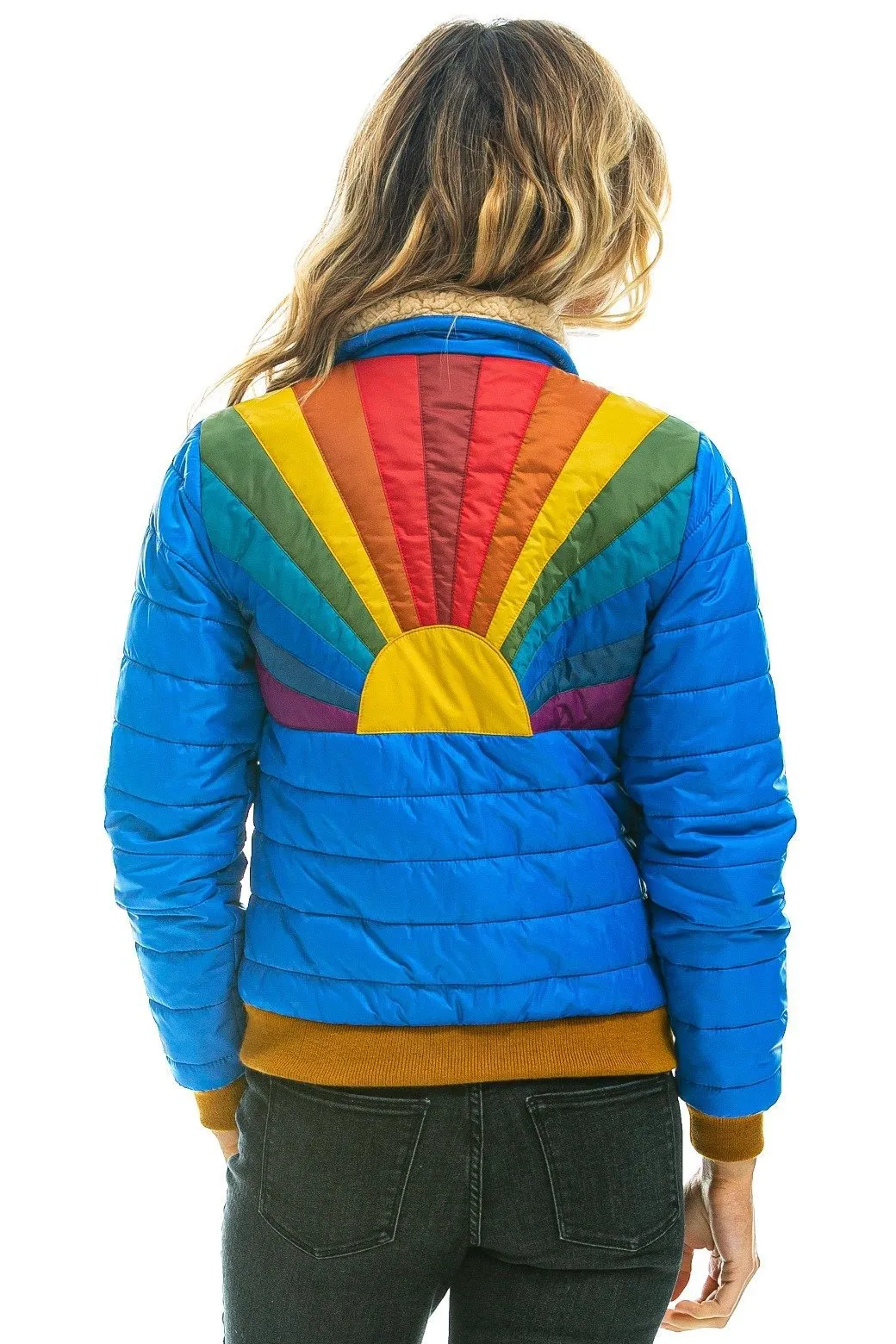 SUNBURST JACKET - DRESDEN sold by Aviator Nation