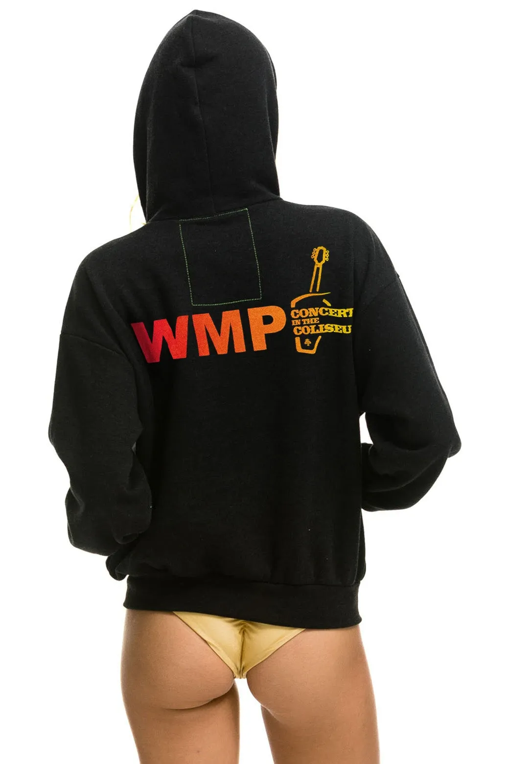 WMPXO 2024 COLISEUM CONCERT RELAXED ZIP HOODIE - BLACK sold by Aviator Nation product image thumbnail 3