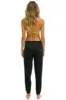 5 STRIPE SWEATPANTS - CHARCOAL sold by Aviator Nation