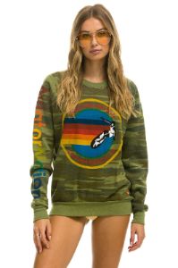 AVIATOR NATION LAGUNA BEACH SWEATSHIRT - CAMO sold by Aviator Nation