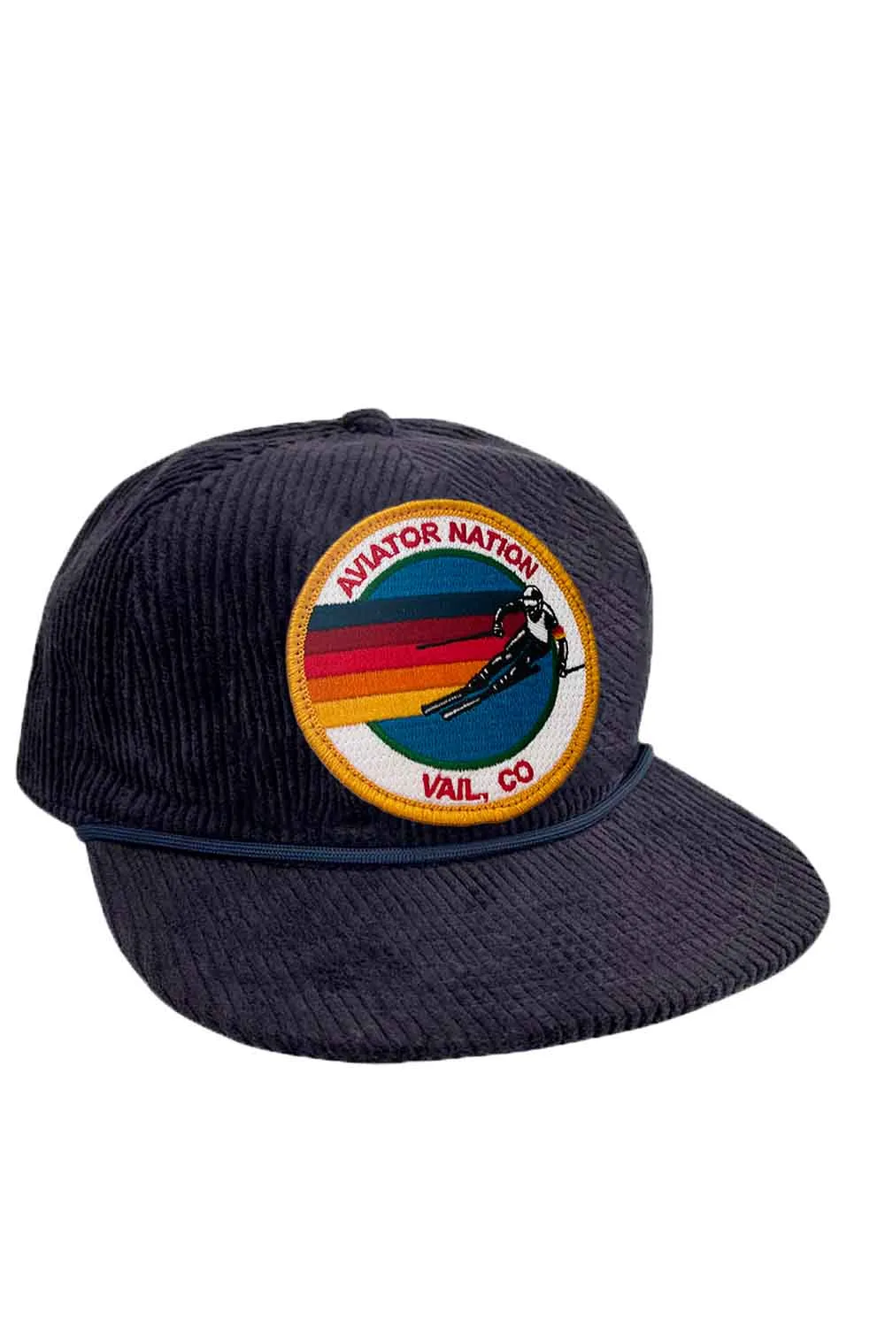 SIGNATURE VAIL VINTAGE CORDUROY TRUCKER sold by Aviator Nation