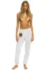 AVIATOR NATION ASPEN SWEATPANTS - WHITE sold by Aviator Nation