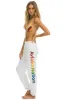 AVIATOR NATION ASPEN SWEATPANTS - WHITE sold by Aviator Nation