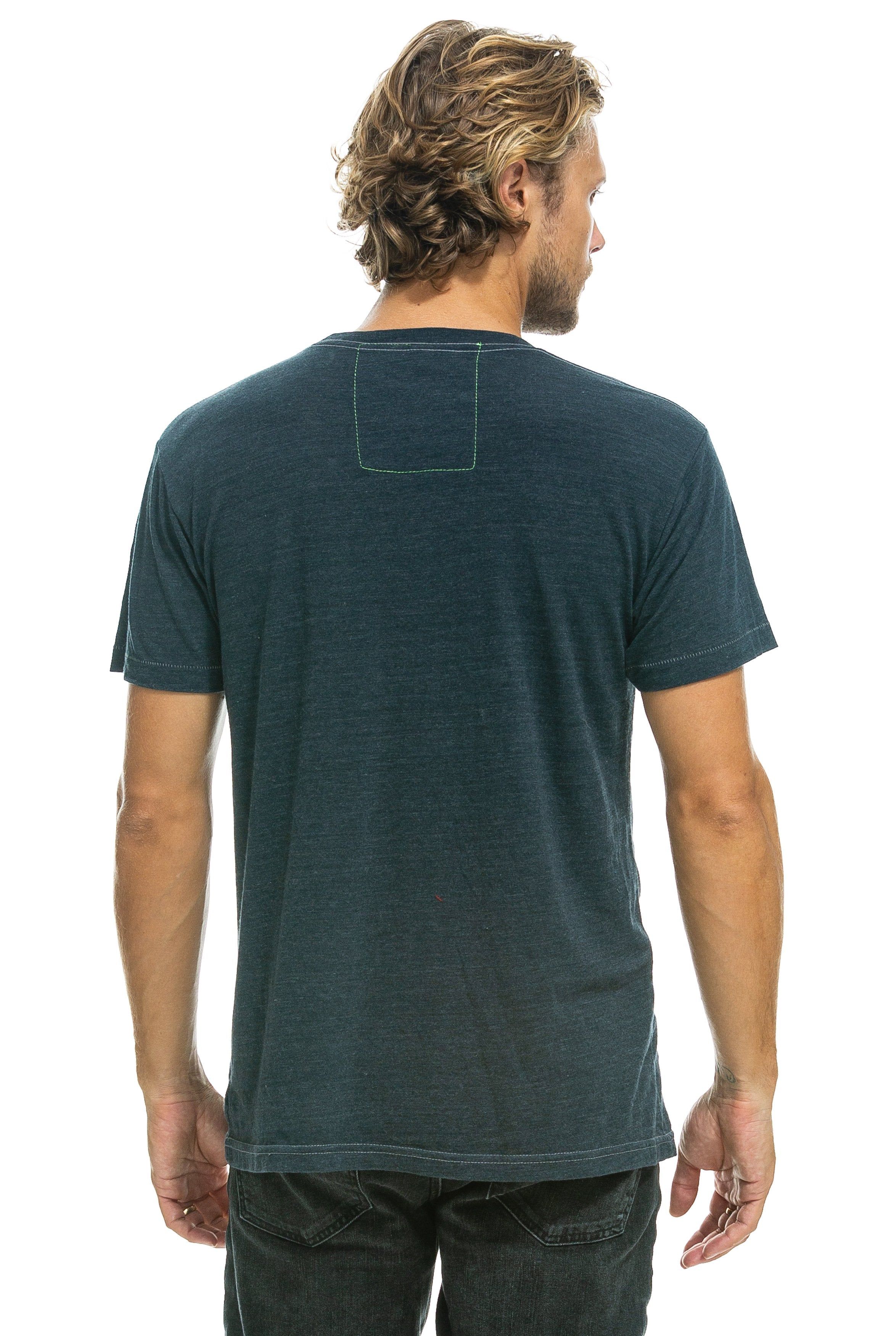 SMILEY CREW TEE - CHARCOAL sold by Aviator Nation product image thumbnail 3