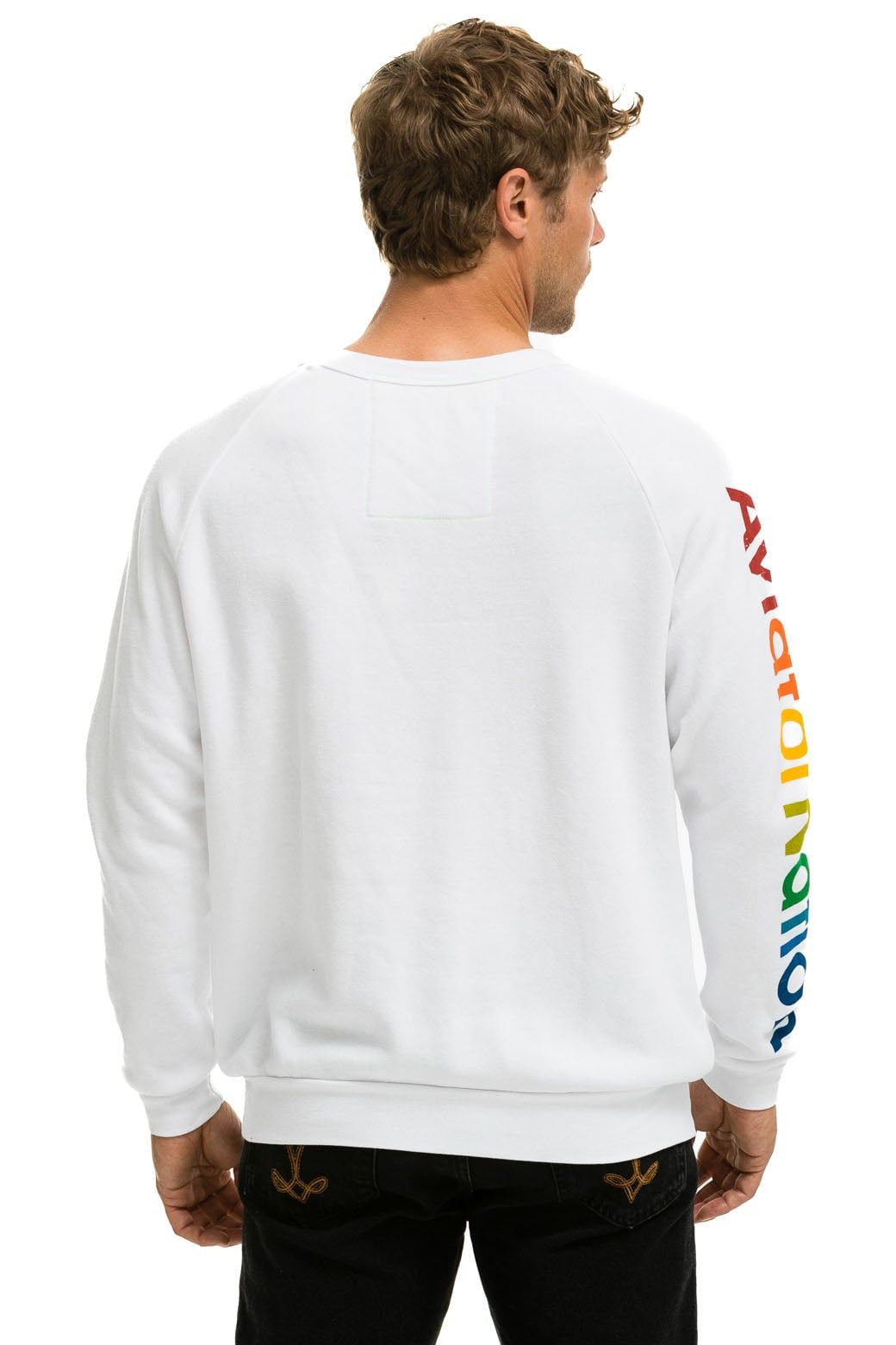 AVIATOR NATION ASPEN SWEATSHIRT - WHITE sold by Aviator Nation product image thumbnail 5