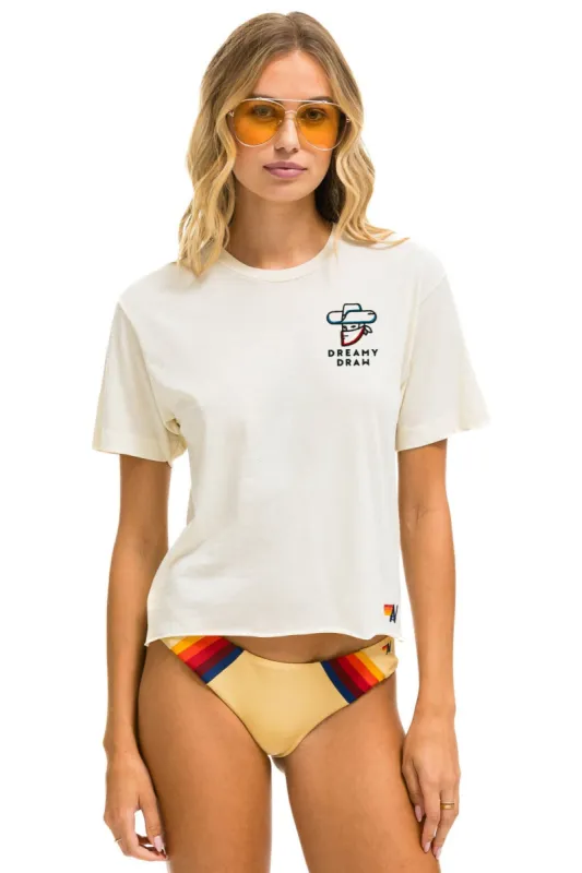 DREAMY DRAW 2023 BOYFRIEND TEE - VINTAGE WHITE made by Aviator Nation