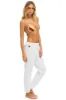 5 STRIPE SWEATPANTS - WHITE // GREY sold by Aviator Nation