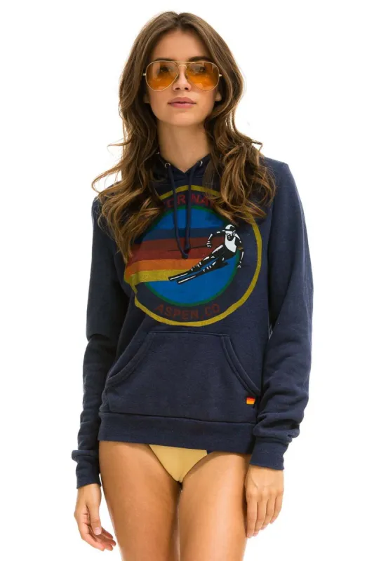 AVIATOR NATION ASPEN PULLOVER HOODIE - NAVY sold by Aviator Nation