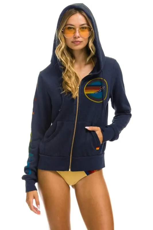 AVIATOR NATION ASPEN HOODIE - NAVY sold by Aviator Nation