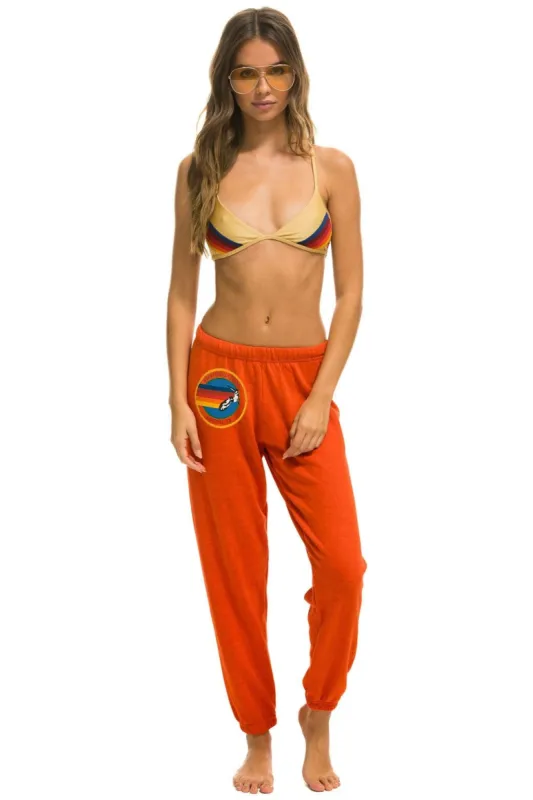 AVIATOR NATION AUSTIN  SWEATPANTS - ORANGE sold by Aviator Nation
