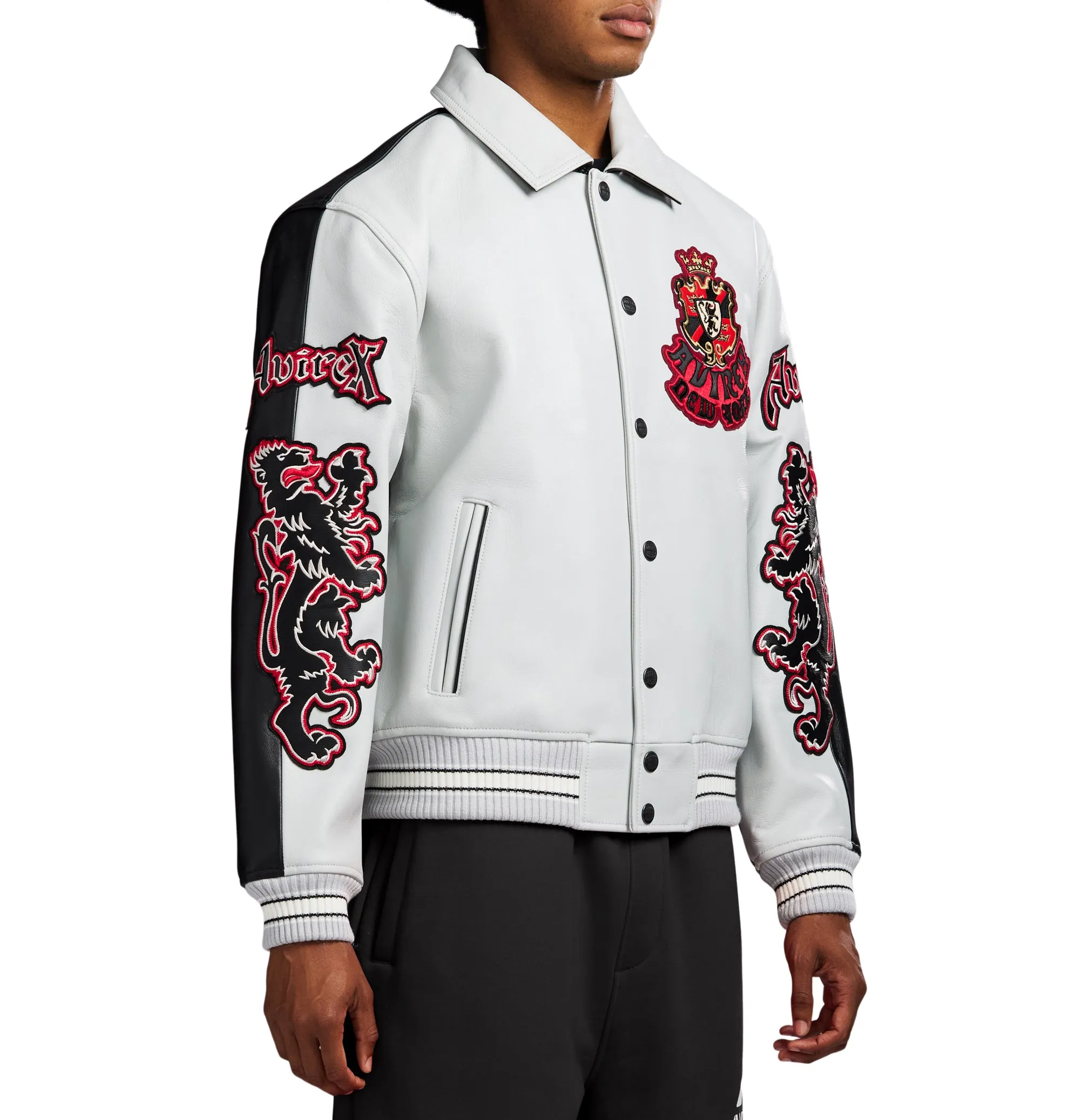 2 TONE GOTH JACKET sold by Avirex product image thumbnail 5