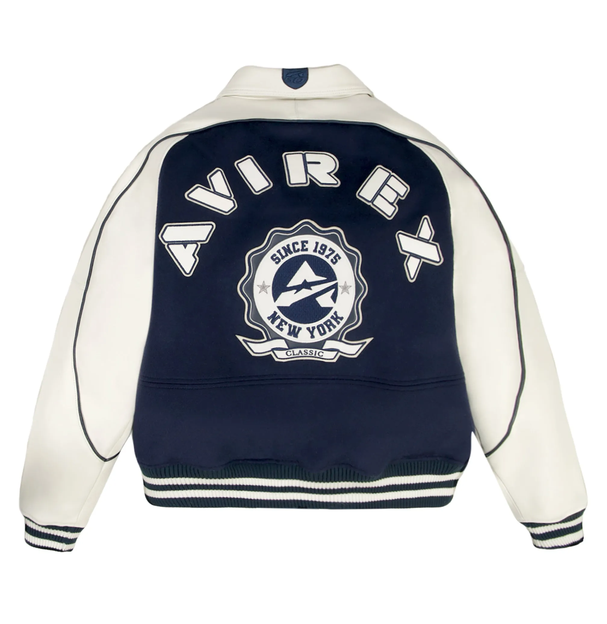 CLASSIC WOOL LEATHER VARSITY JACKET sold by Avirex product image thumbnail 2