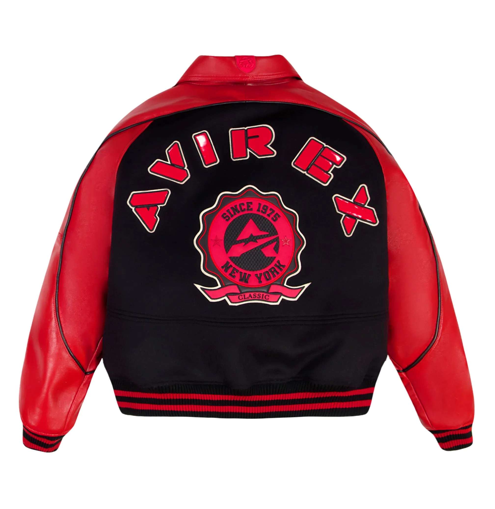 CLASSIC WOOL LEATHER VARSITY JACKET sold by Avirex product image thumbnail 2