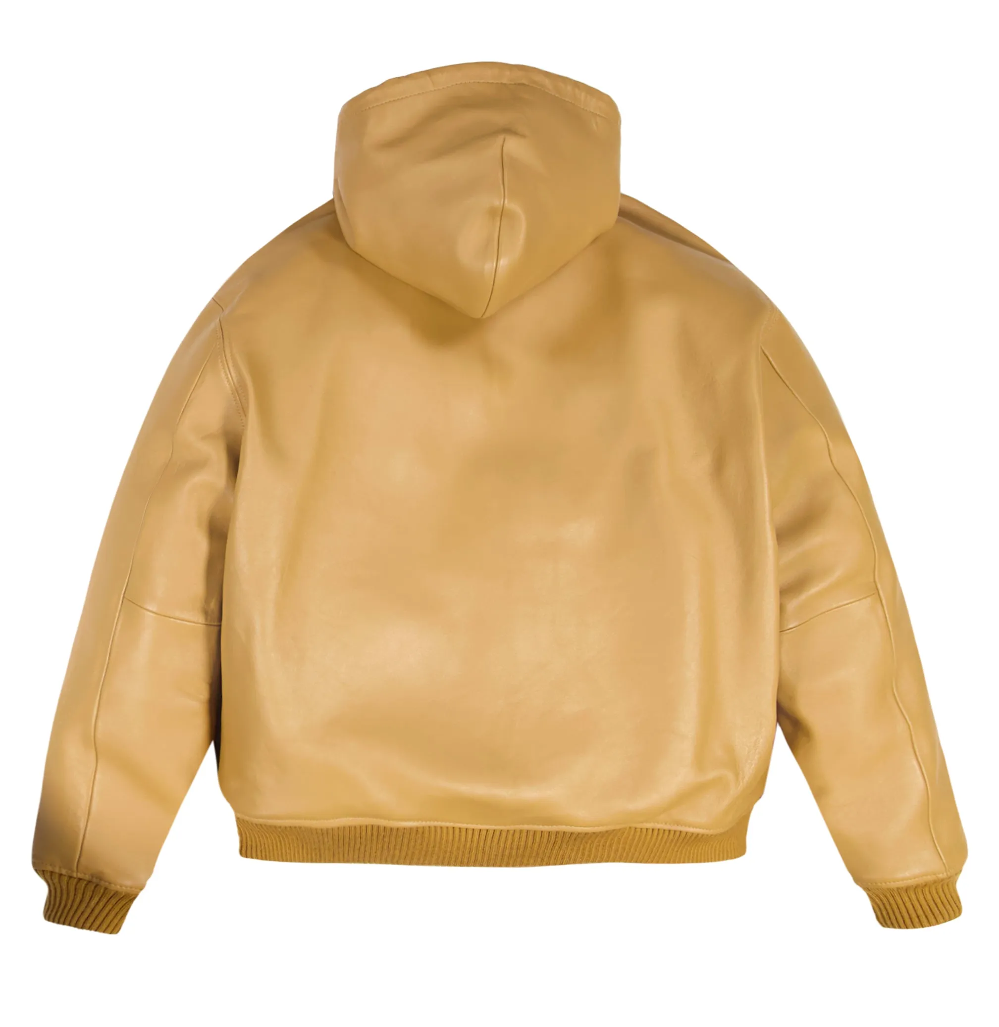 SCRIPT NAPPA LEATHER HOODIE sold by Avirex product image thumbnail 2