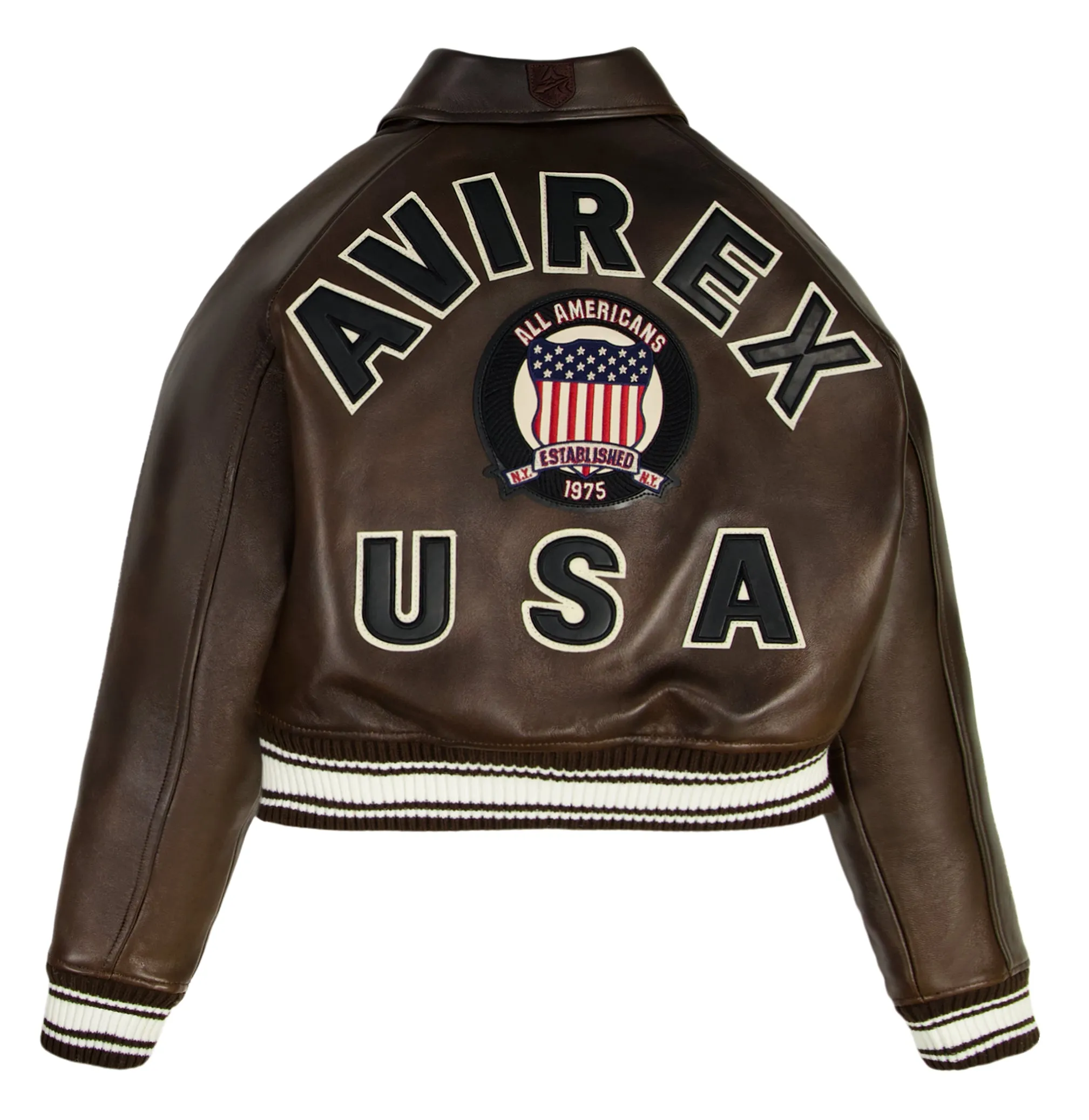 CROPPED ICON JACKET sold by Avirex product image thumbnail 2