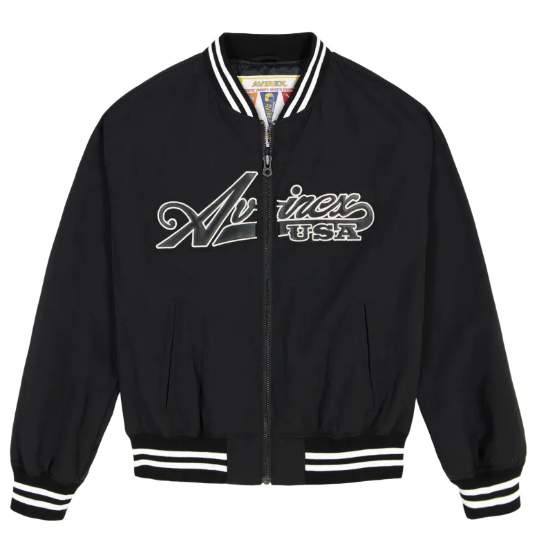 SCRIPT NYLON JACKET sold by Avirex