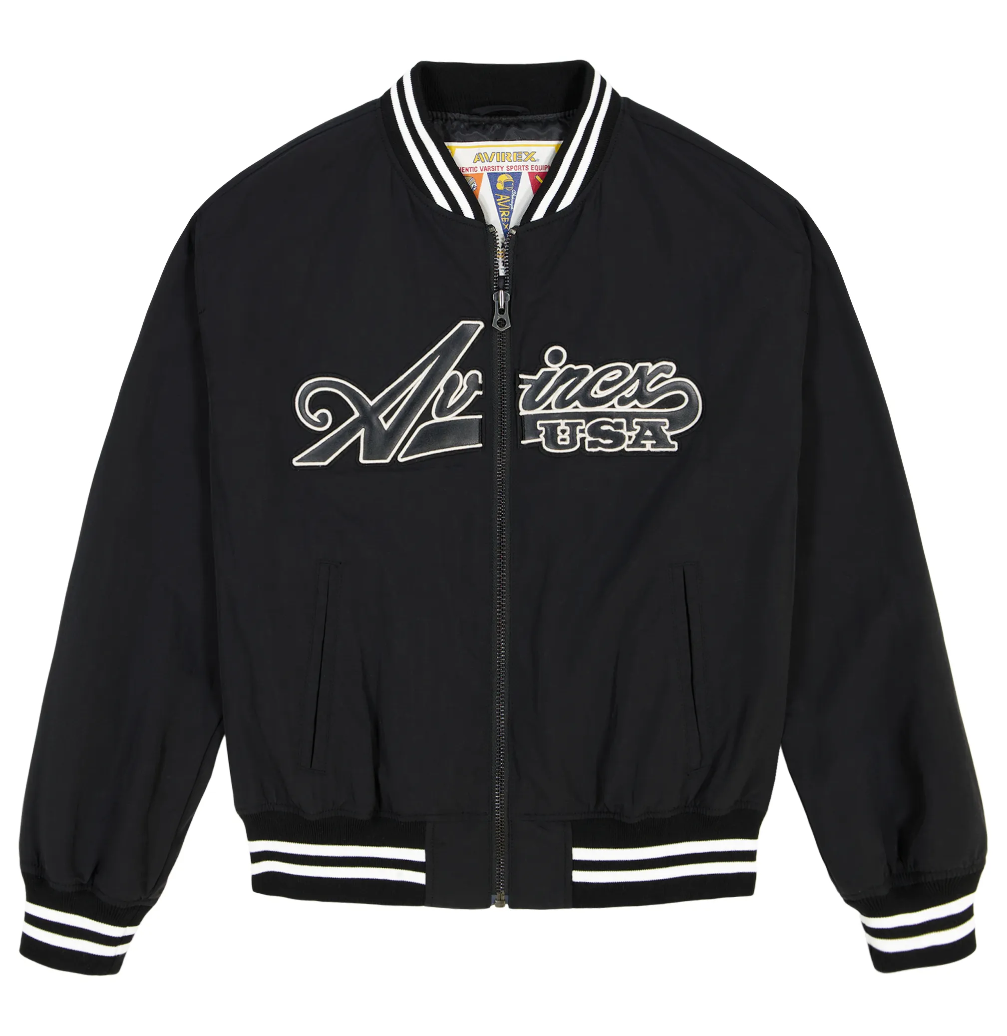 SCRIPT NYLON JACKET sold by Avirex