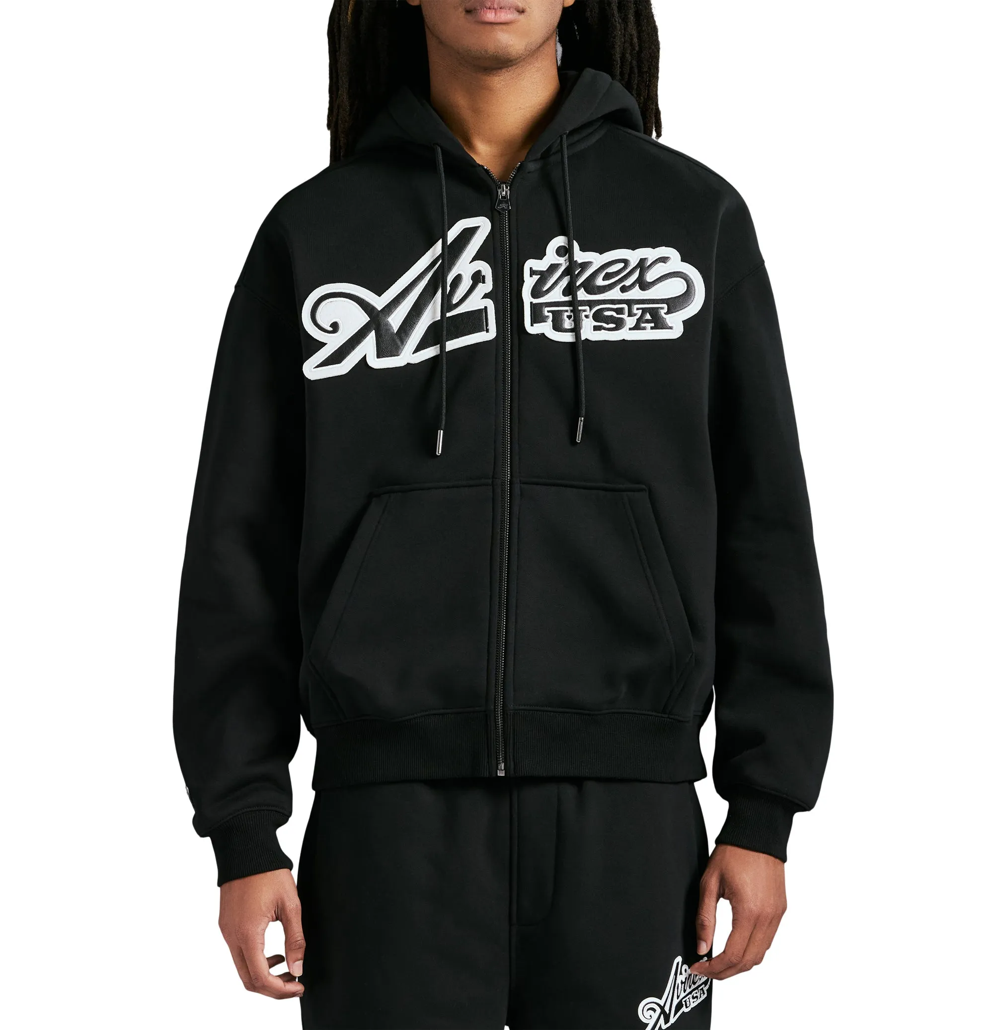 SCRIPT HOODIE sold by Avirex product image thumbnail 3